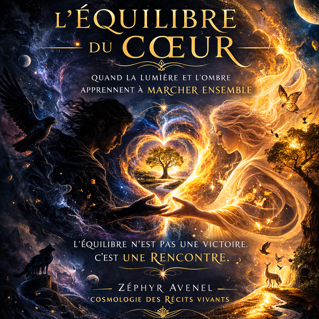 L'Équilibre du Cœur — carte symbolique de Zéphyr Avenel
