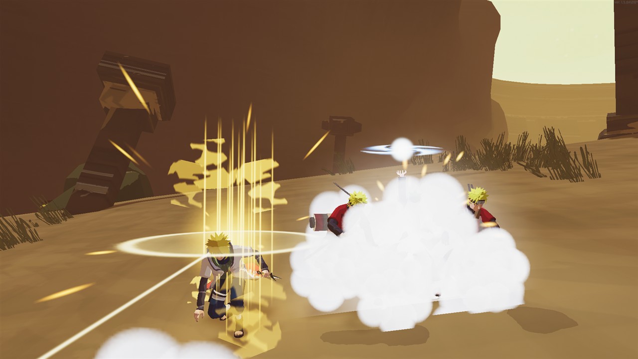 Combined technique: Sage Naruto and Minato
