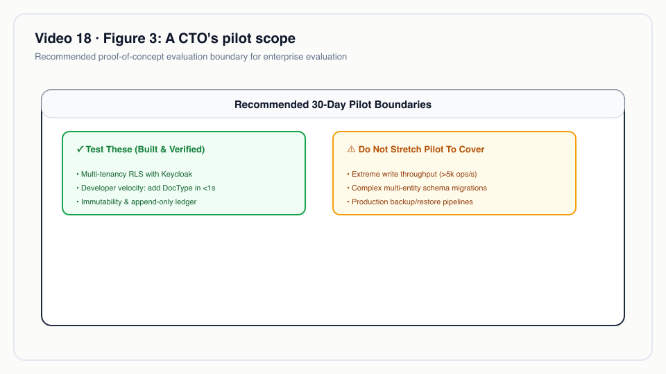 Figure 3: A CTO's pilot scope
