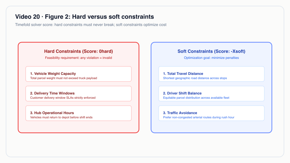 Figure 2: Hard versus soft constraints