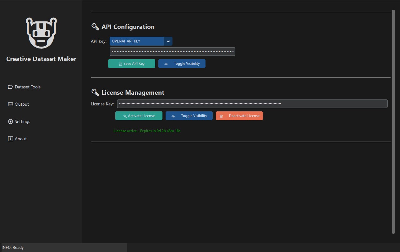 Application Settings