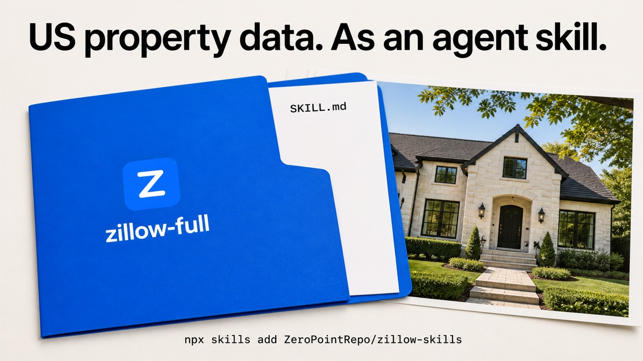 Zillapi Zillow Agent Skills