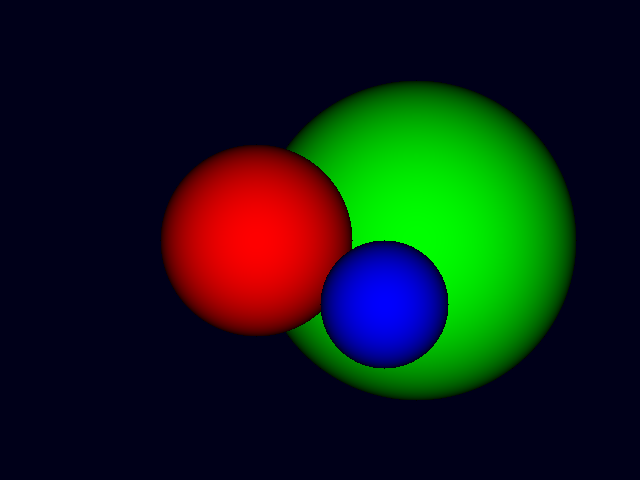 Ray tracer v1