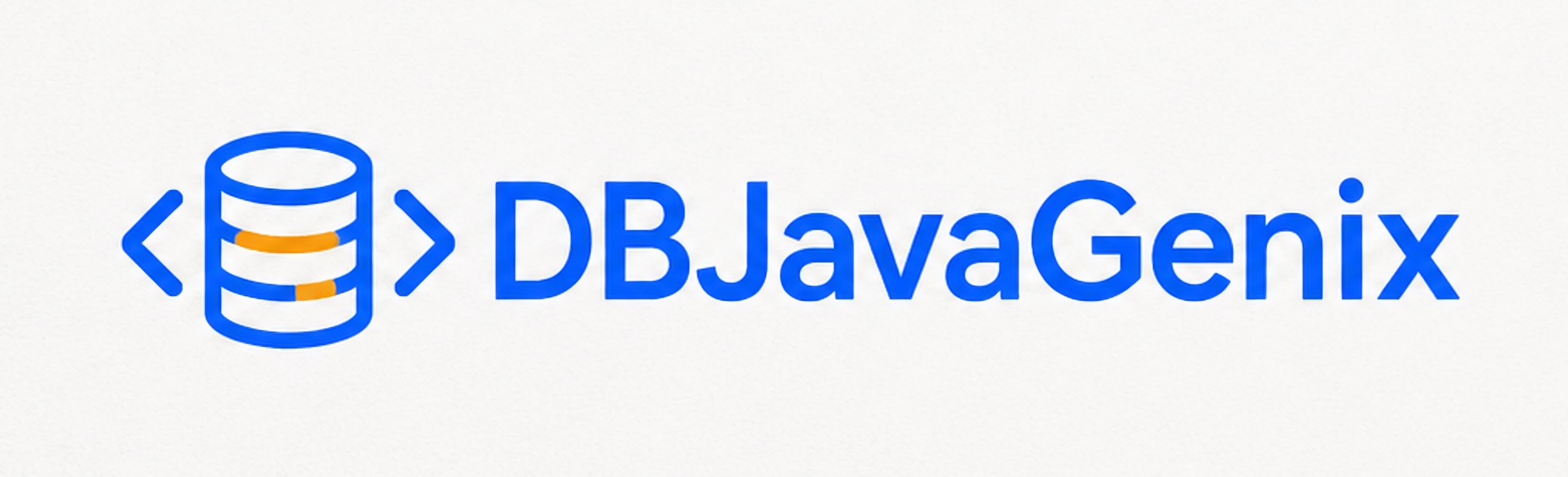 DBJavaGenix 数据库反向工程与 Java 代码生成视觉封面