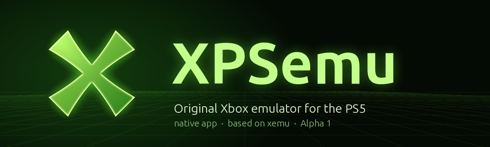 XPSemu Alpha 1 porta o xemu para o PS5 desbloqueado