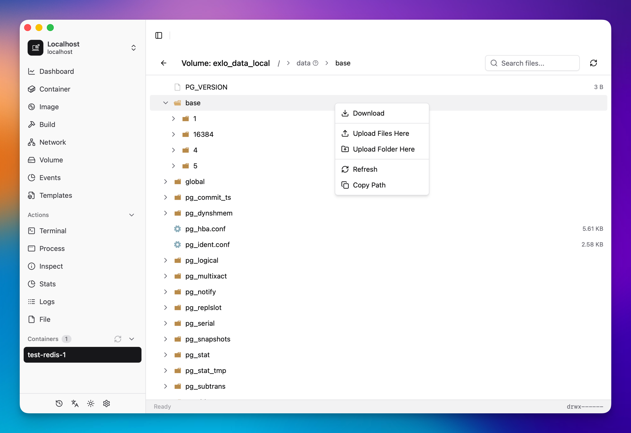 Volume Browse Screenshot