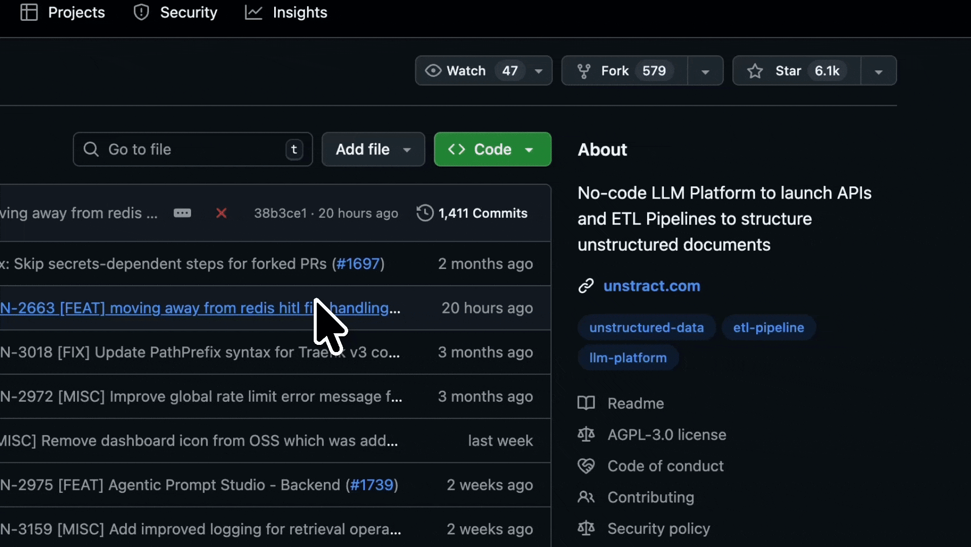 Zipstack/unstract 대표 이미지