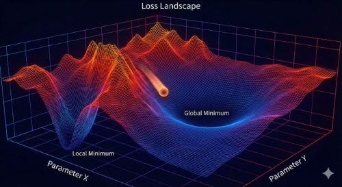 The 3D "Loss Landscape" Topology