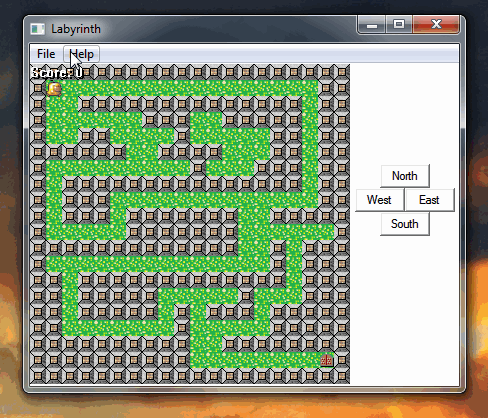 Github Zolomonlabyrinth Small Game Implemented In Win32 - 