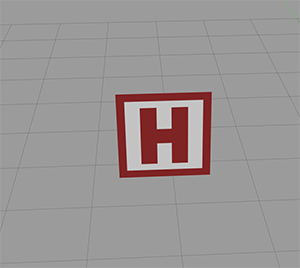 Model: Hospital Sign