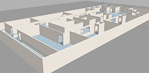 Model: Hospital Walls and Layout