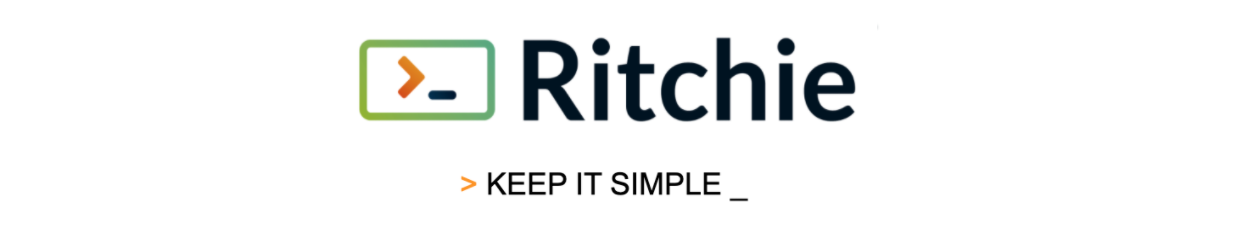 Ritchie logo with the phrase: Keep it simple