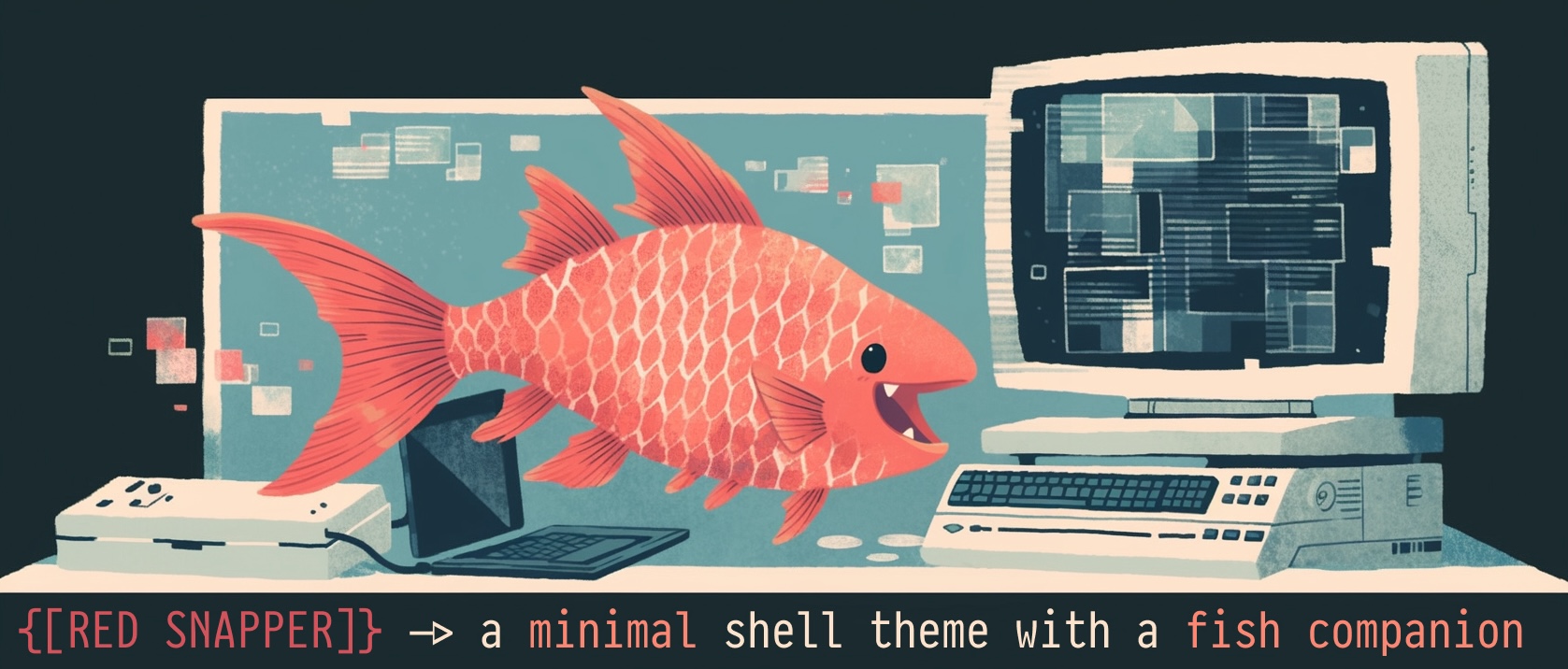 Red Snapper, fish shell theme
