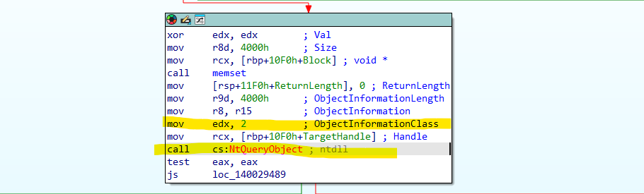 Querying duplicated object types