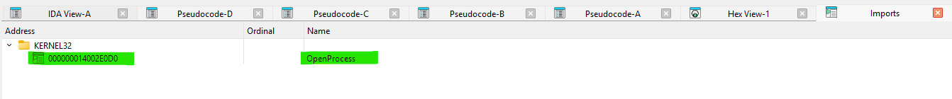Injector entry and imports