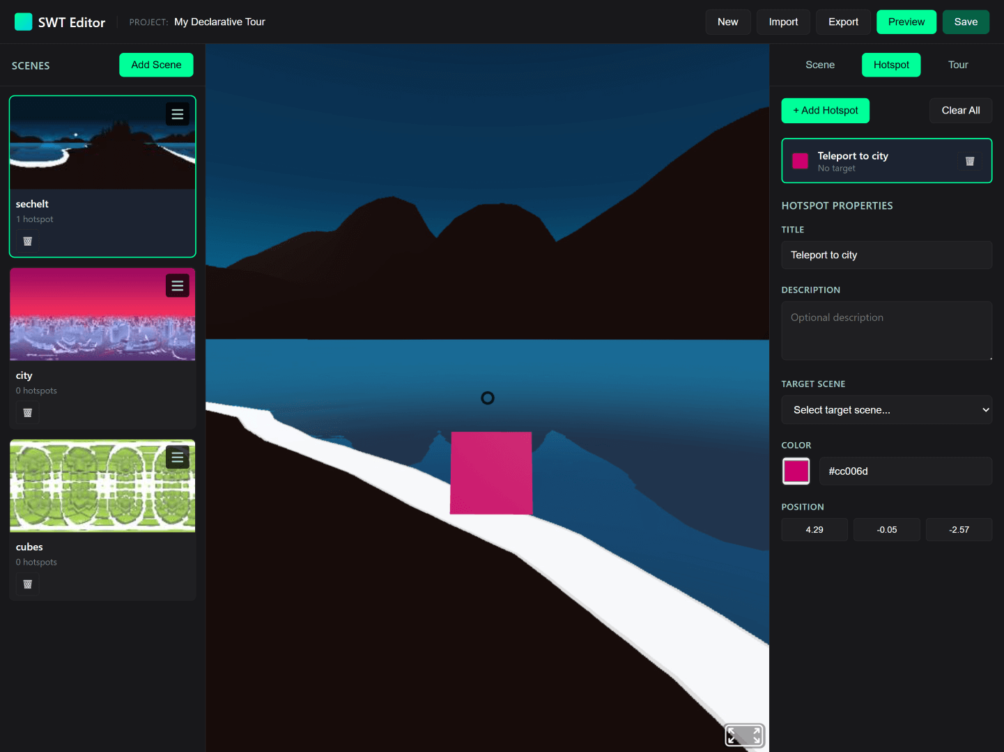 SenangWebs Tour Preview