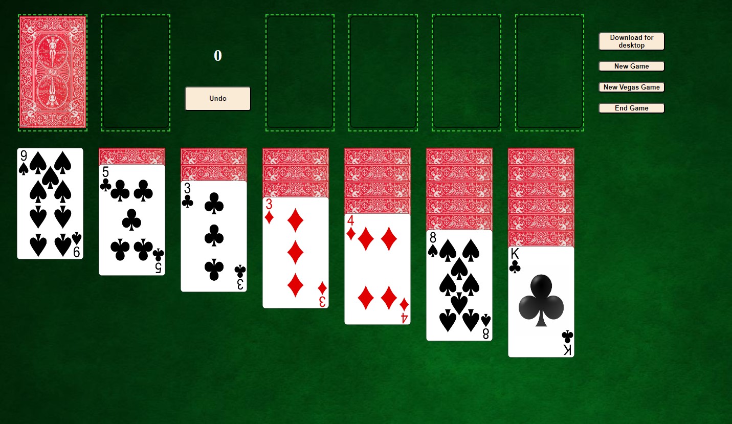 Solitaire application