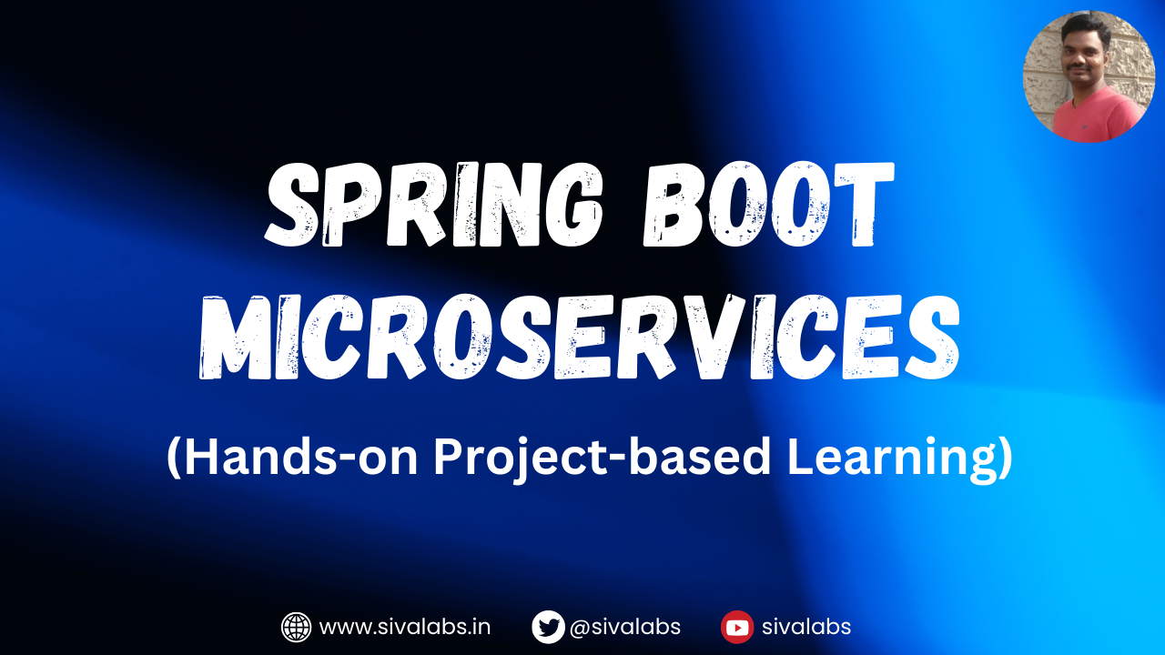 Spring Boot Microservices course