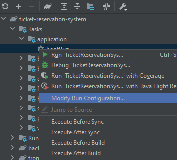 gradle panel