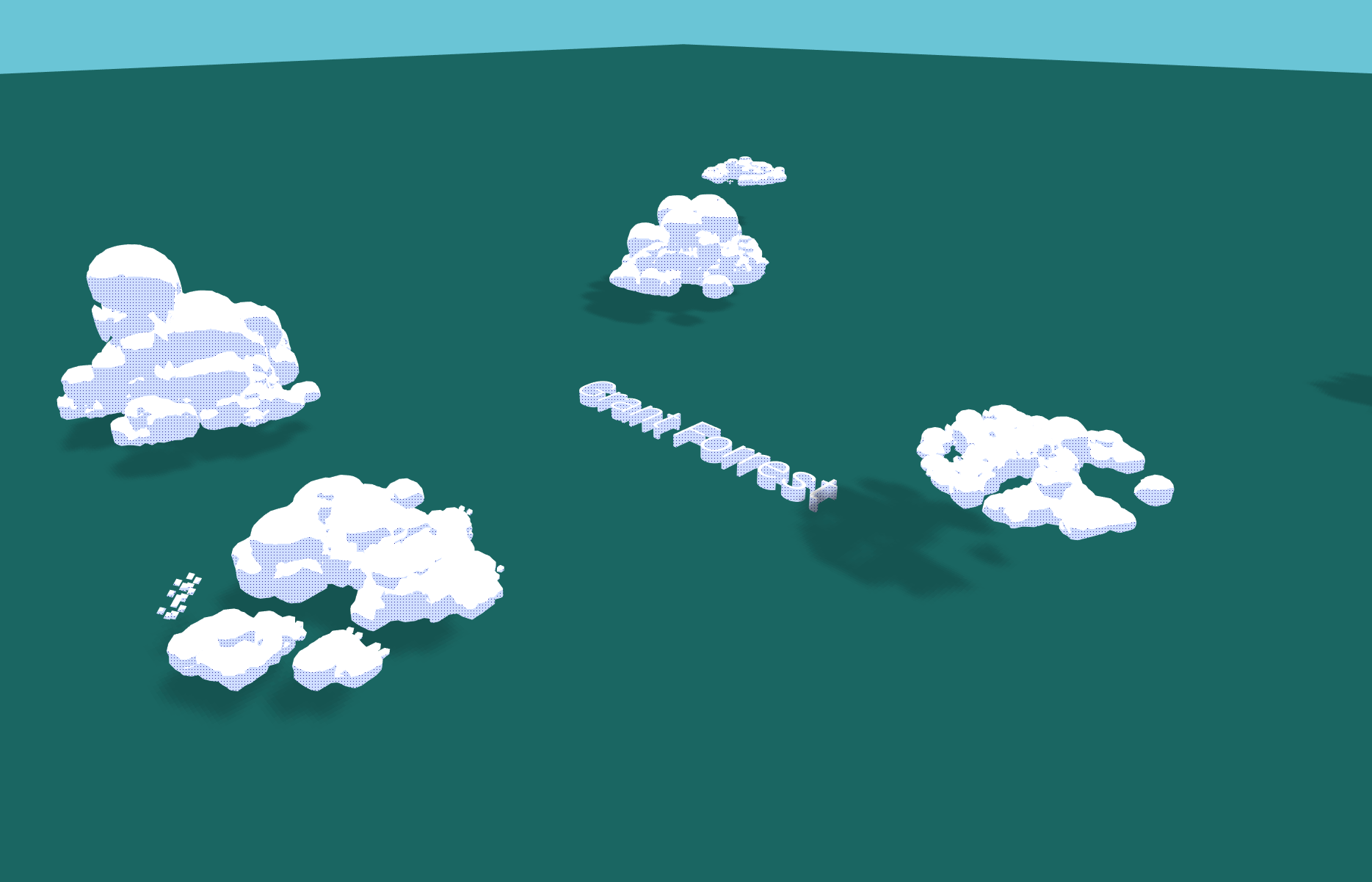 clouds rendering