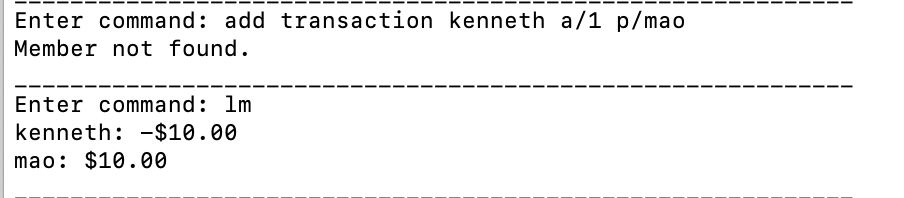 Incorrect Error Message When Adding New Transaction with Wrong Sequence ...