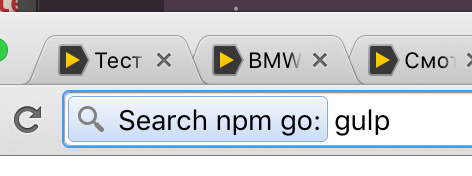 Chrome.app npm-go — use