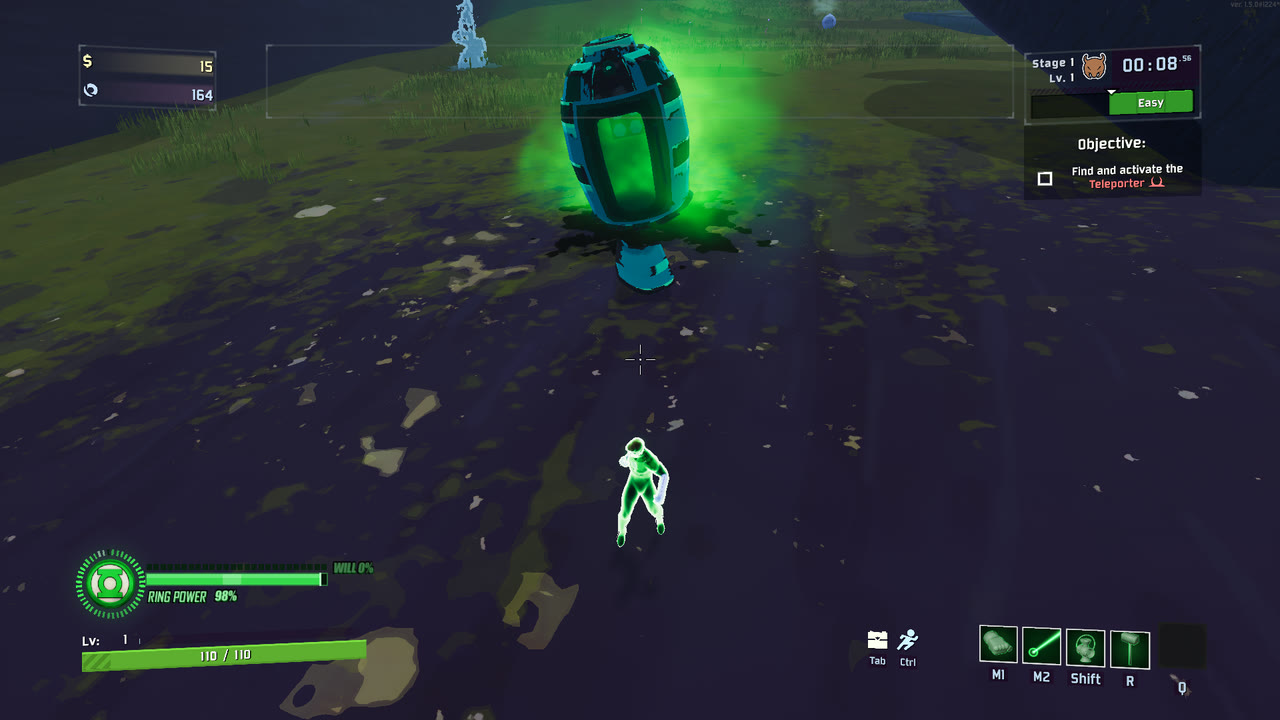 The green drop pod