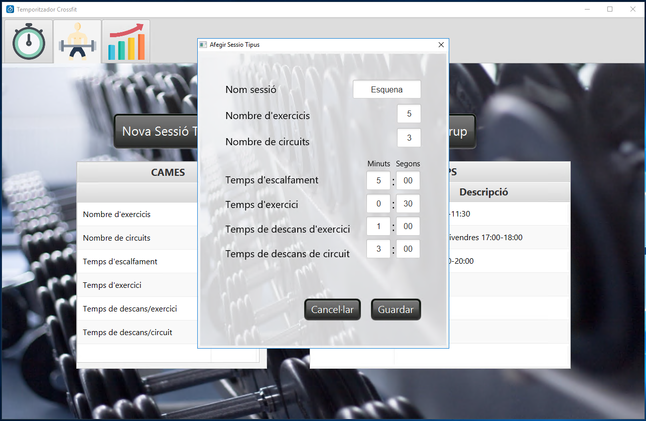 GitHub - a1ex9788/CrossfitTimer: Simple crossfit timer. (College ...