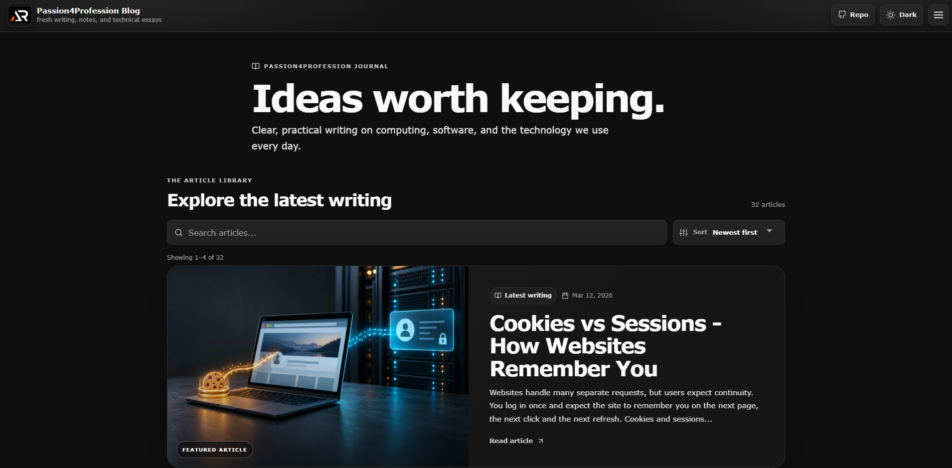 Preview of passion4profession-blog
