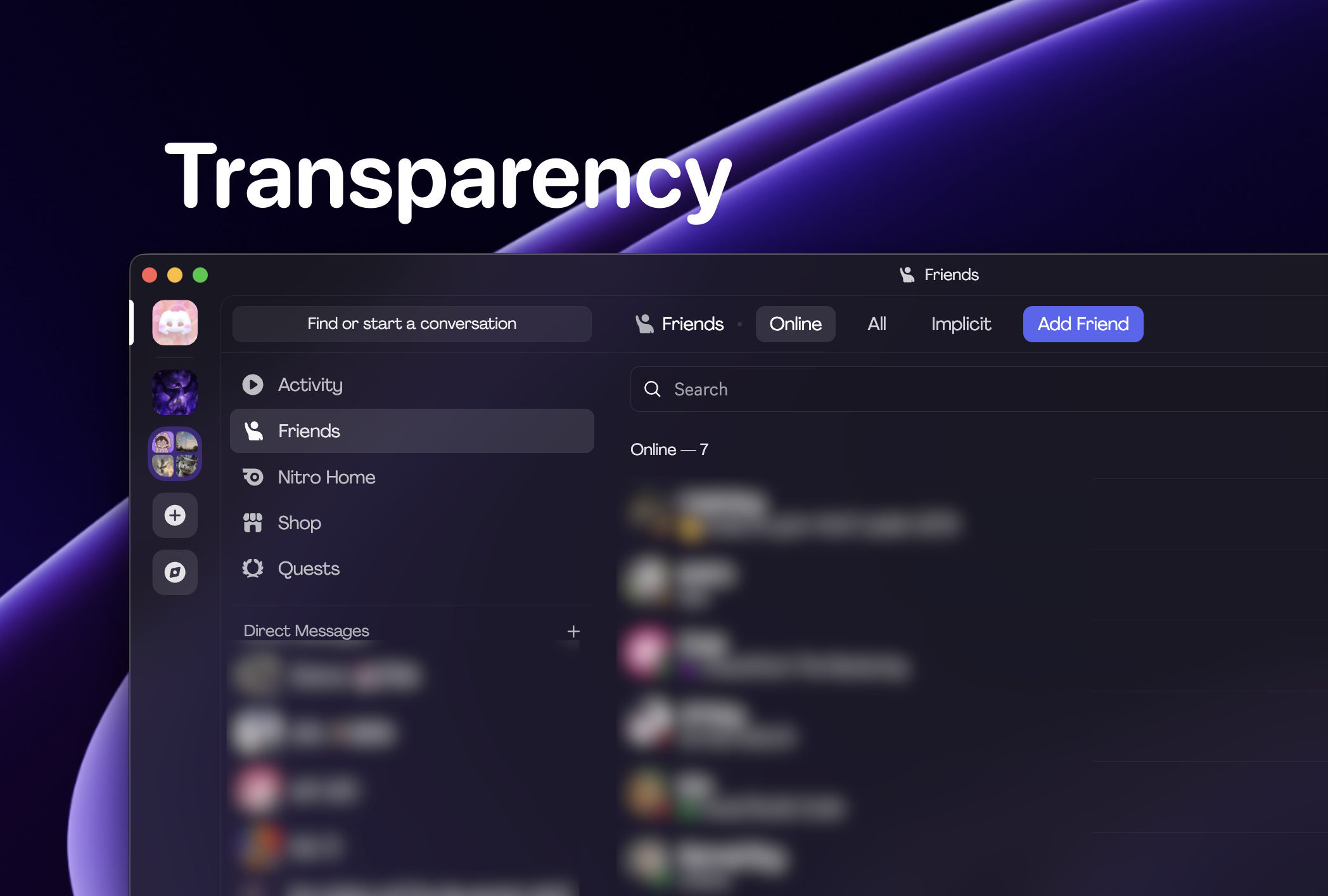 Transparency
