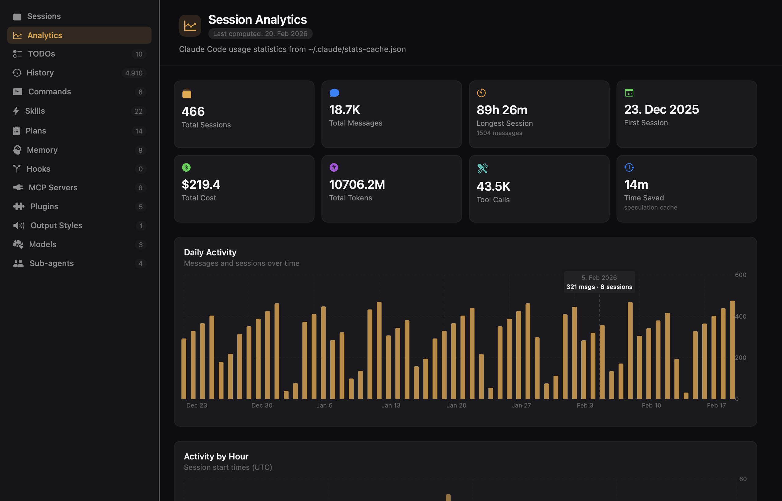 Session Analytics