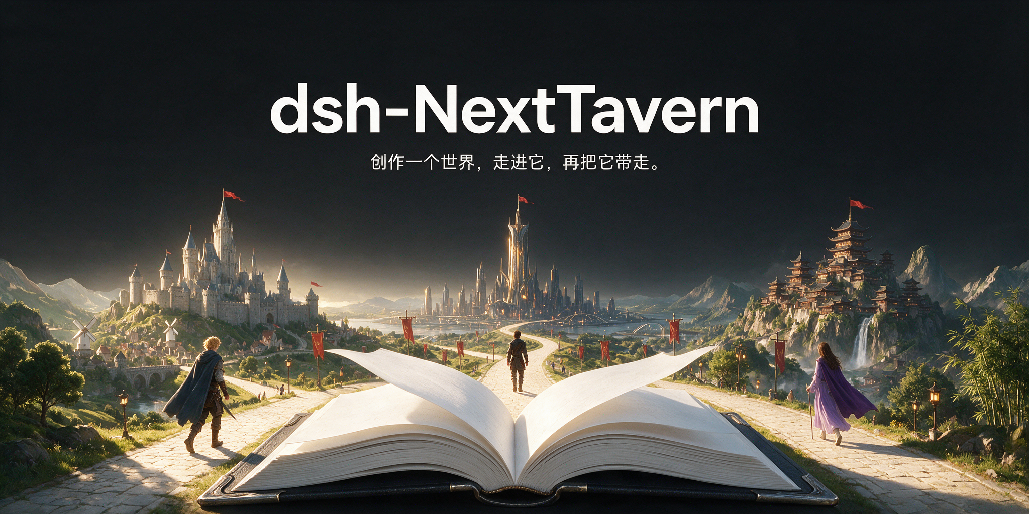 dsh-NextTavern：创作一个世界，走进它，再把它带走。