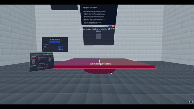 Historical comparison demo: two revisions of the same project, side by side