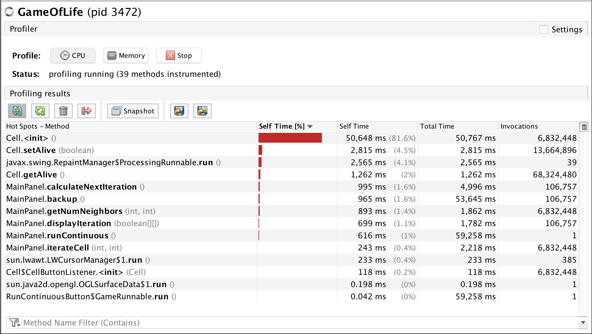 getNumNeighbors after refactoring