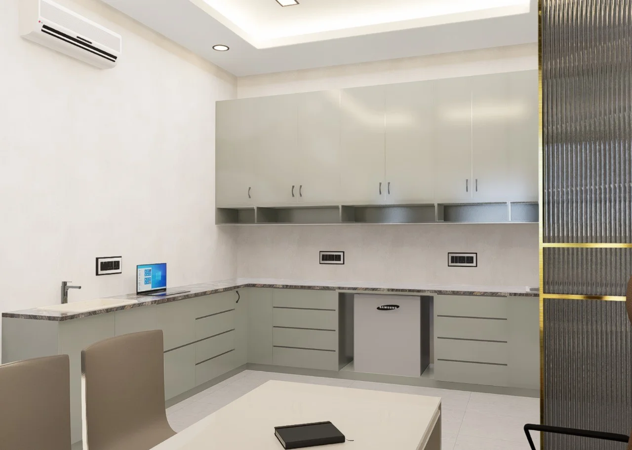 Modern Dental Clinic Consultation Room Interior Design in Noida