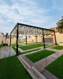 Outdoor Wedding Canopy & Lawn Seating Pavilion