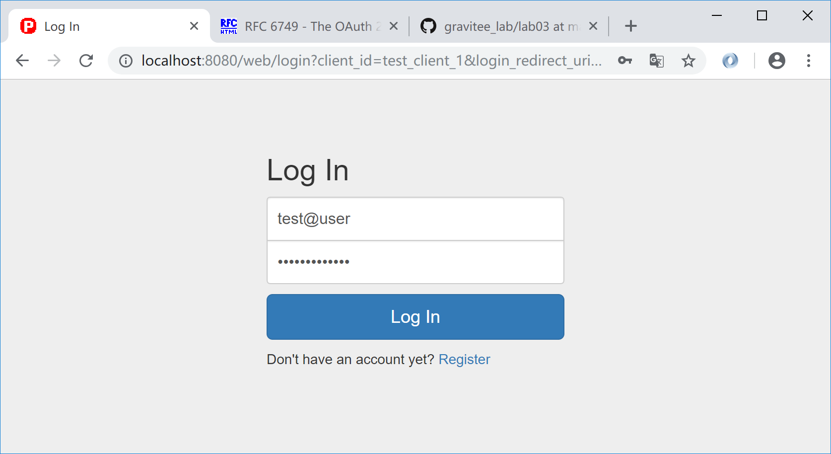 login