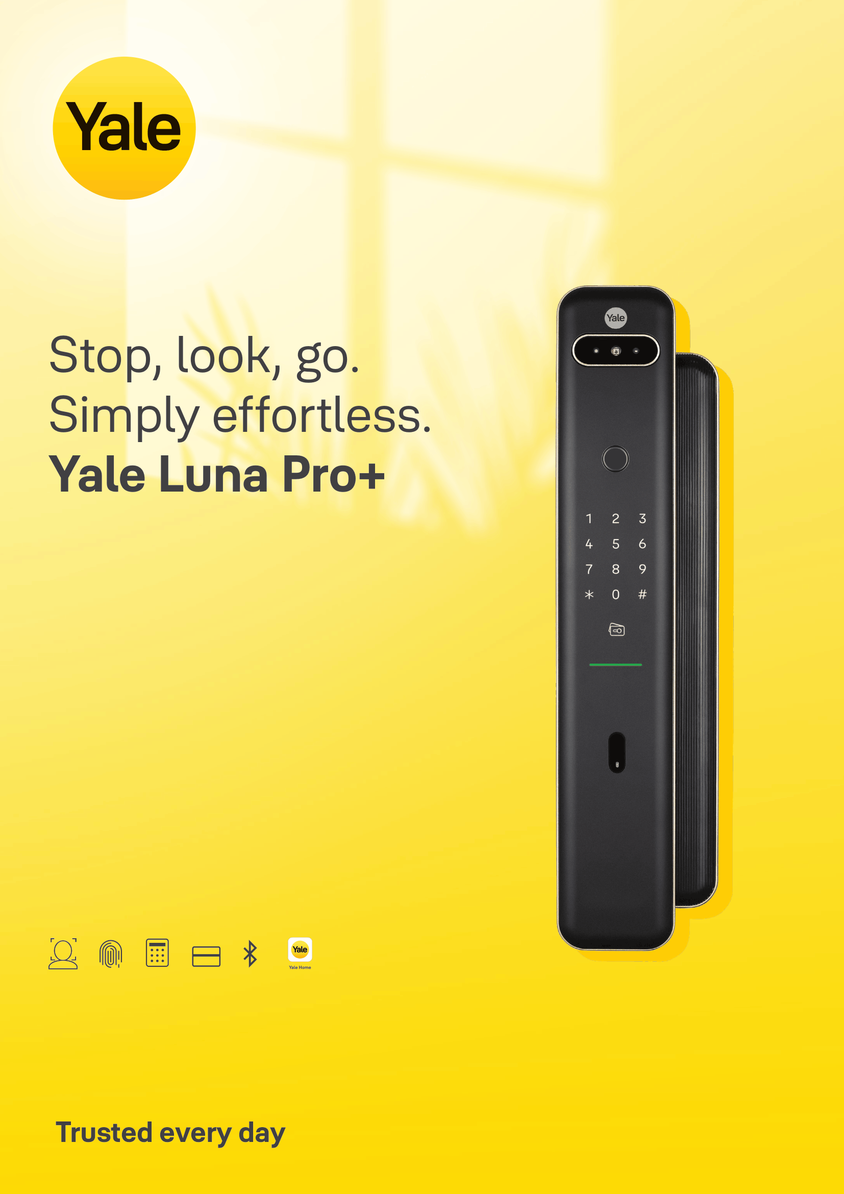 Yale Luna Pro+ 人臉辨識
