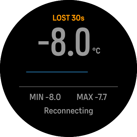 AirTemp connection lost