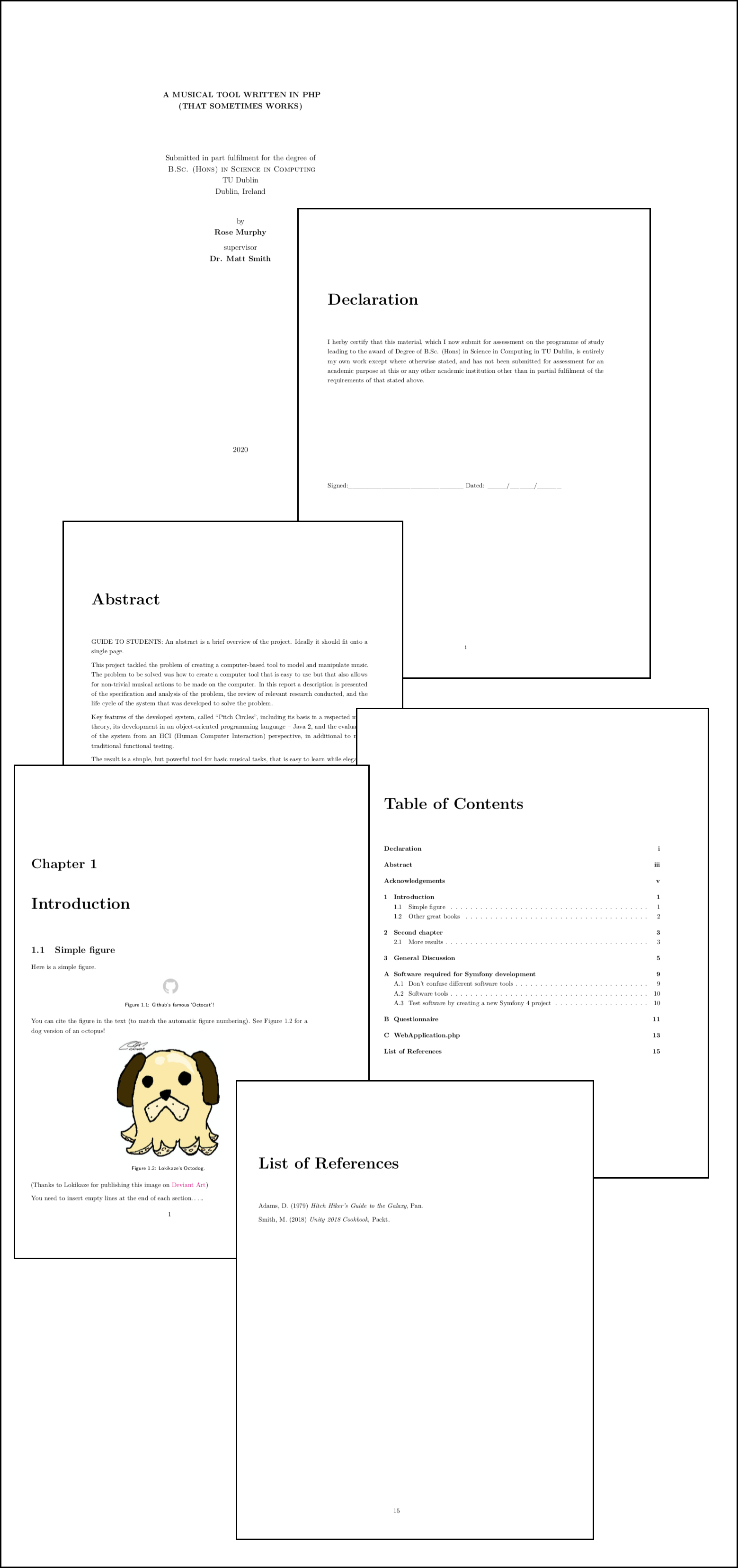 example thesis pages