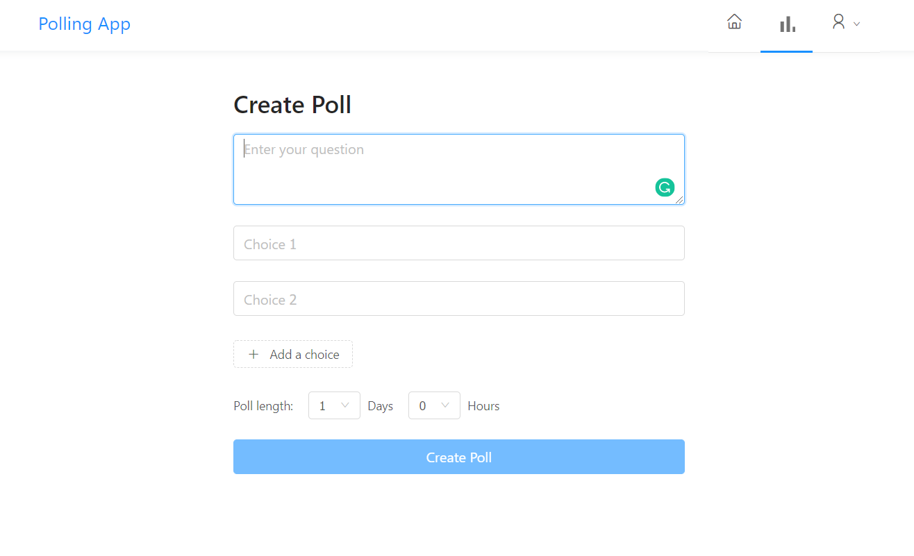 Create Poll