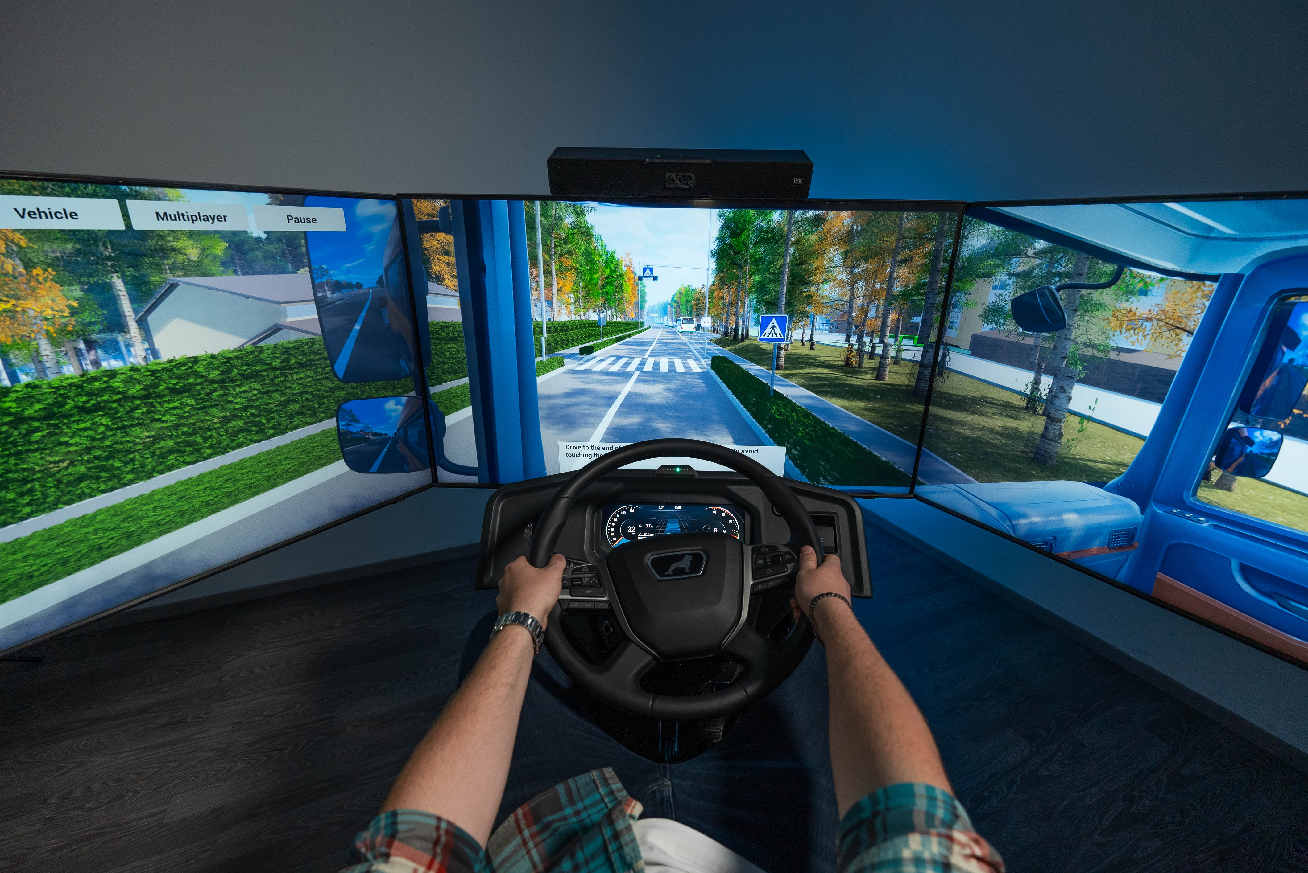 AAER Simulator interior