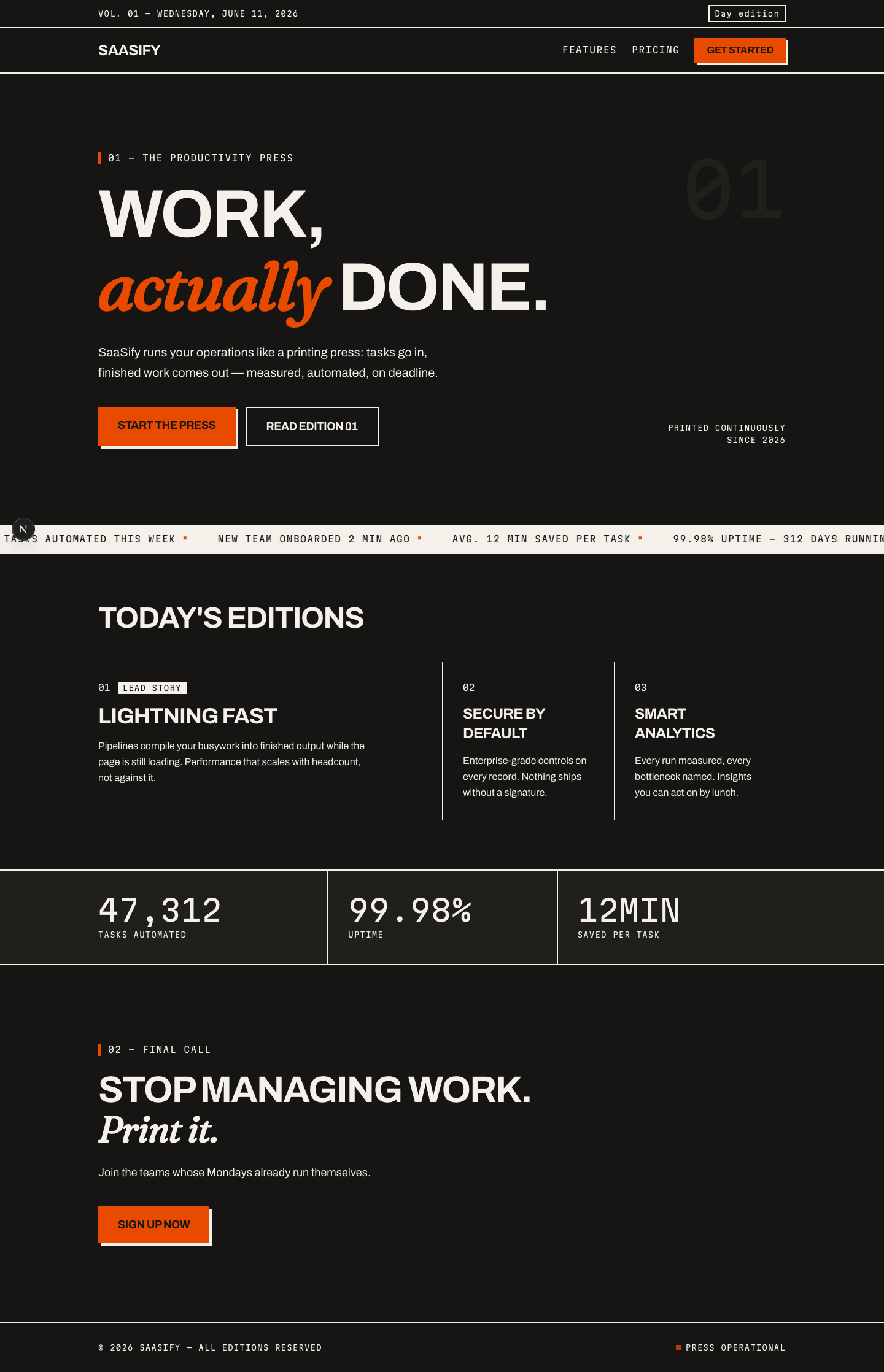 After, dark mode
