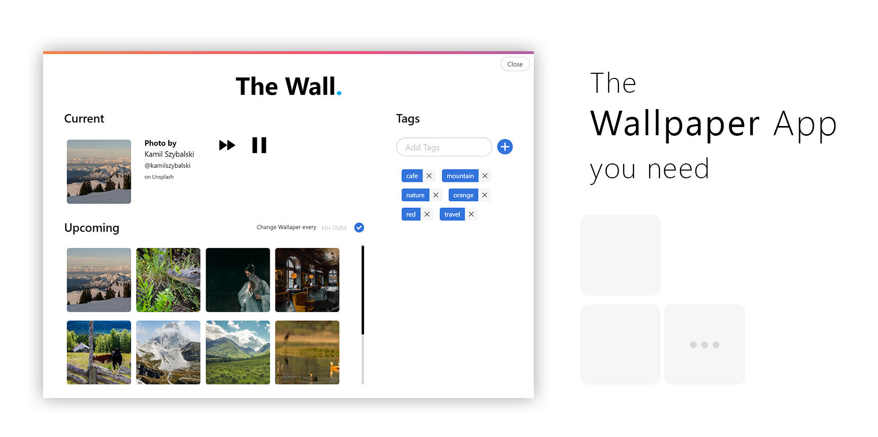 The Wallpaper app you need