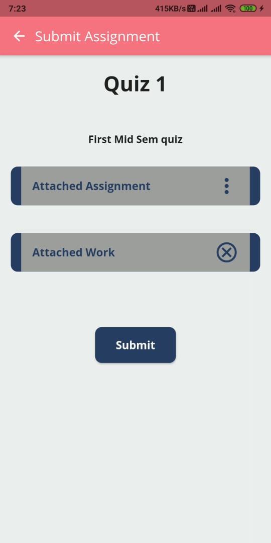 submit assignments