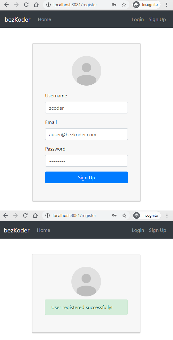 react-typescript-login-example-signup