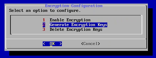 Generate Keys