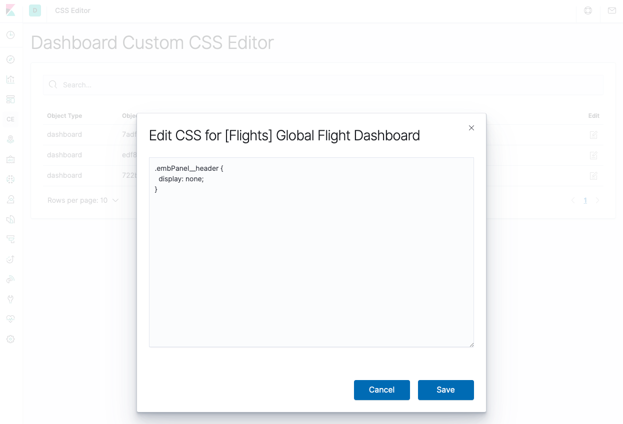 Image of CSS editor