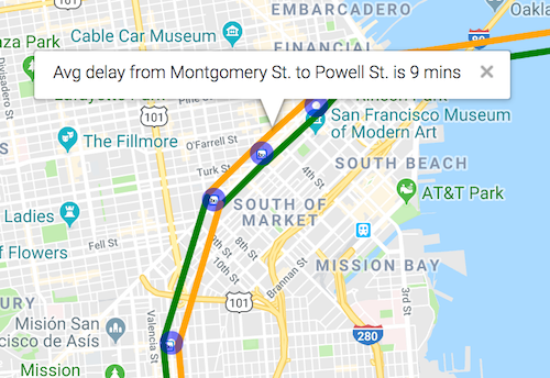 BART Traffic Screenshot 3
