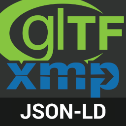 GLTF KHR_xmp_json_ld Copyright's icon